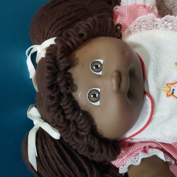 1985 vintage Cabbage Patch Kids black baby doll girl - Picture 2 of 10